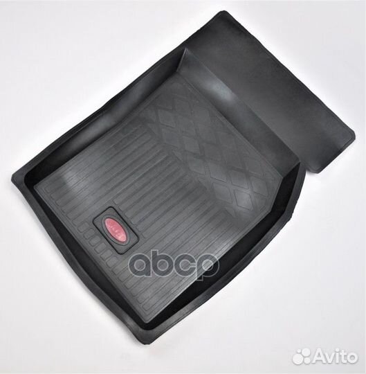 Коврики салона резина черный Daewoo Nexia 2008