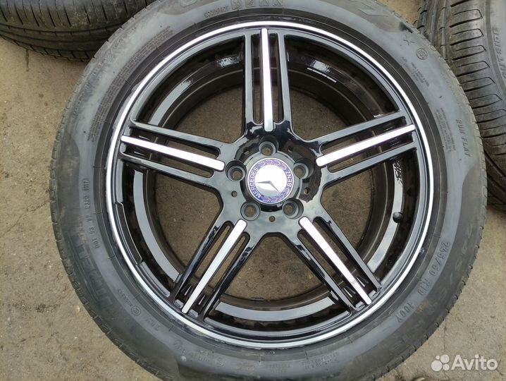 Колеса Mercedes S R18 Pirelli RFT Летние