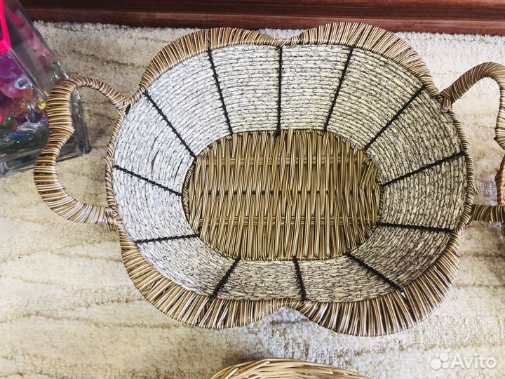 Корзинки для украшения интерьера