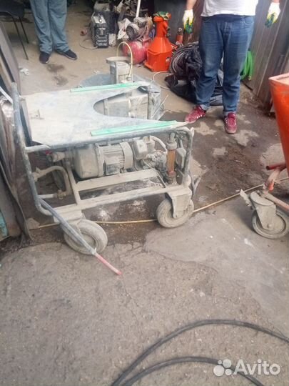 Ремонт штукатурной станции пфт, PFT, Putzmeister