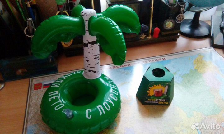 Надувные подстаканники для бассейна