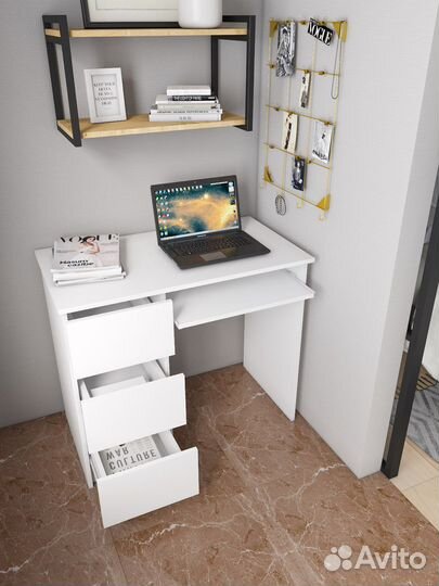 Письменный стол мори мс-6 левый