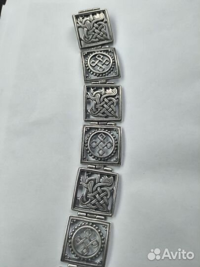 Серебряный браслет женский