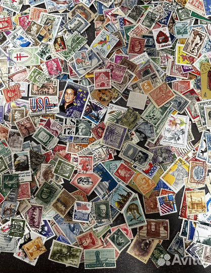 Почтовые марки со всего мира