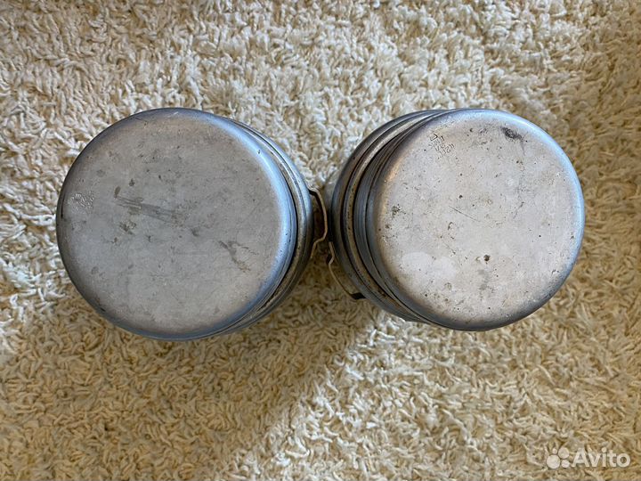 Бидоны на 2 литра из СССР алюминий