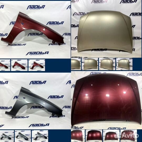 Передняя часть Киа Спектра иж новая