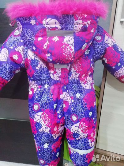 Зимний комбинезон для девочки