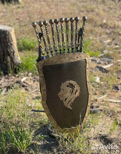 Щит Подставка под шампуры