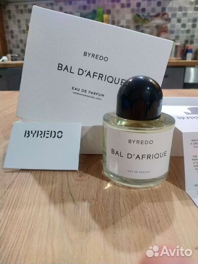Новые духи byredo bal d'afrique 100ml