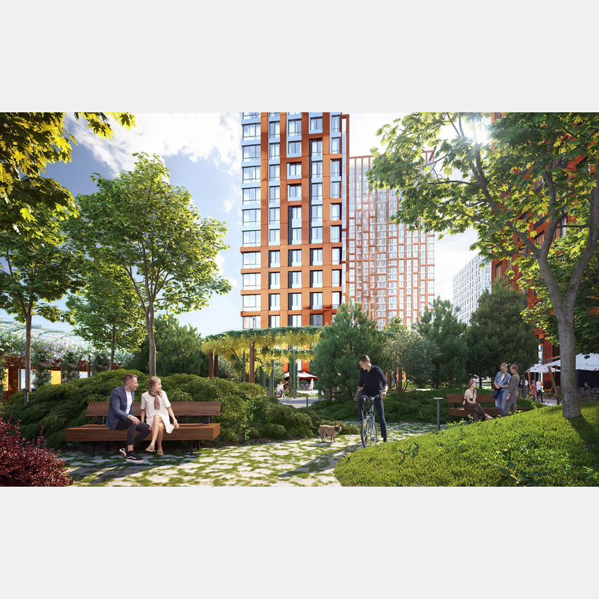 1-к. квартира, 45,1 м², 7/44 эт.