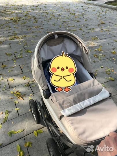 Коляска детская плюс автолюлька