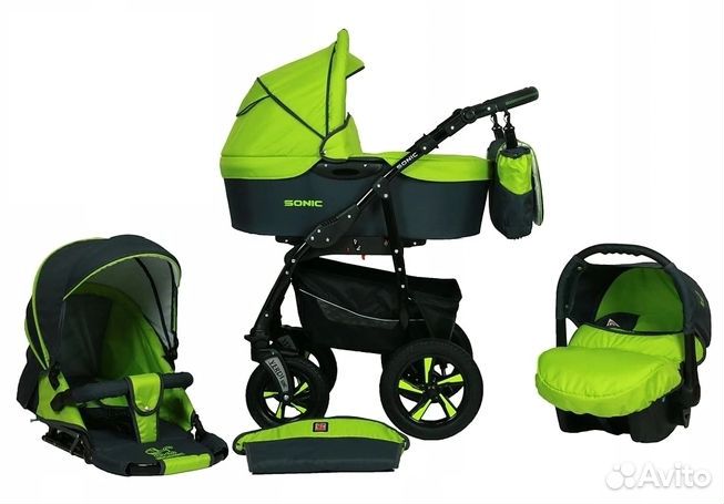 Детская коляска 3в1,возможна доставка