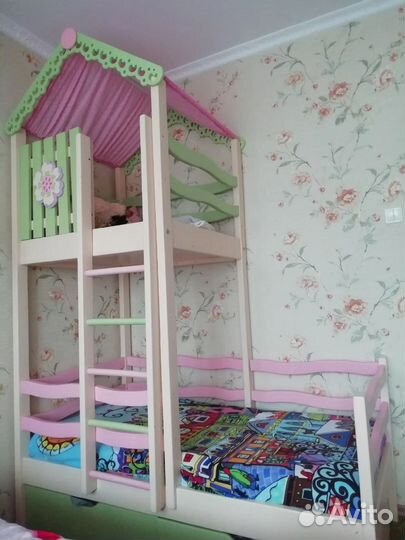 Детская кровать домик