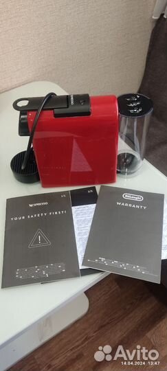 Капсульная кофемашина nespresso Essenza D30