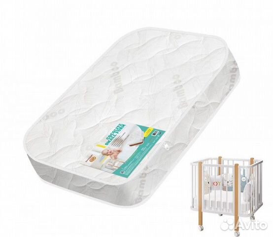 Матрас BoomBaby Cocolite Small Form 90х70х11 см