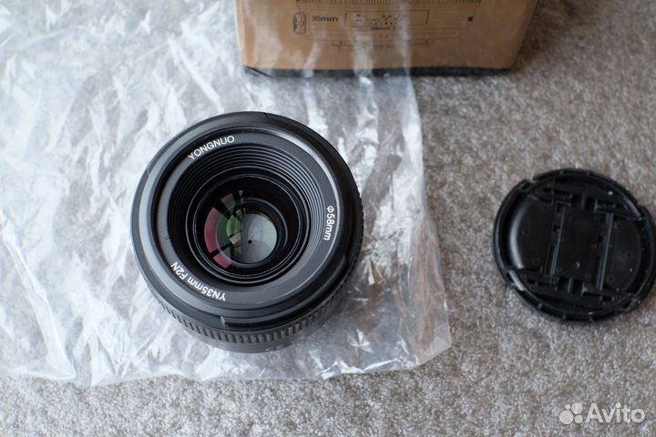 Объектив Yongnuo AF 35mm f/2 Nikon