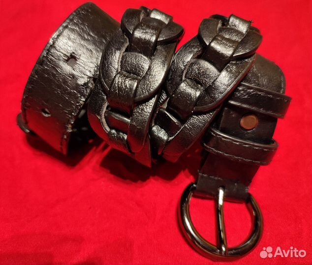 Италия винтаж ремень пояс кожа натуральная