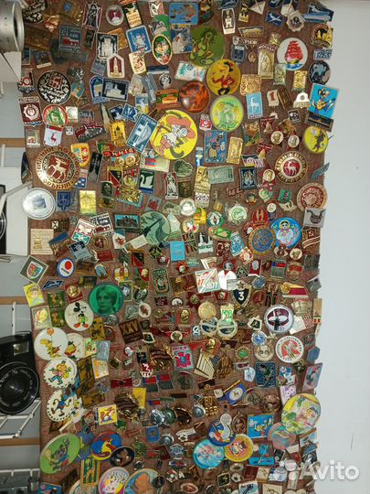 Коллекция значков СССР разные темы