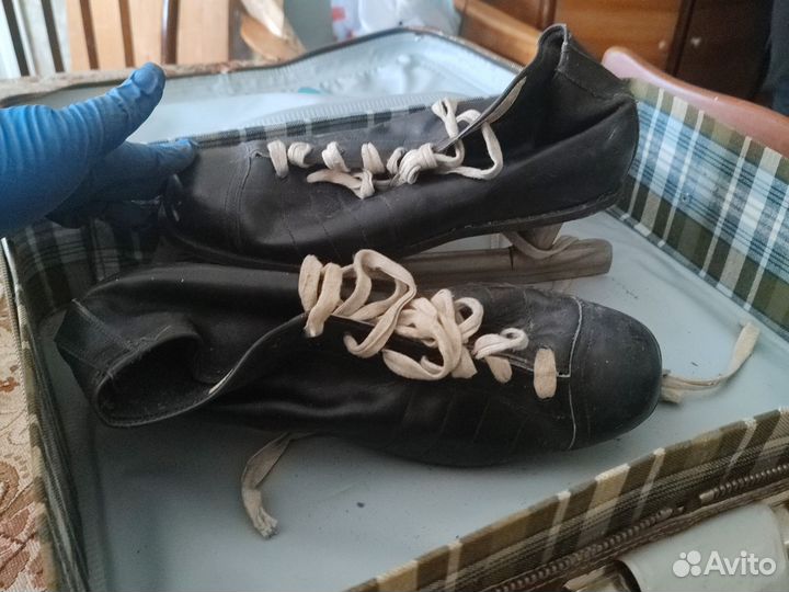 Мужские коньки СССР фабрика Динамо 42 р