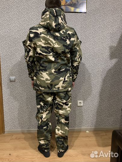 Костюм камуфляж горка на флисе