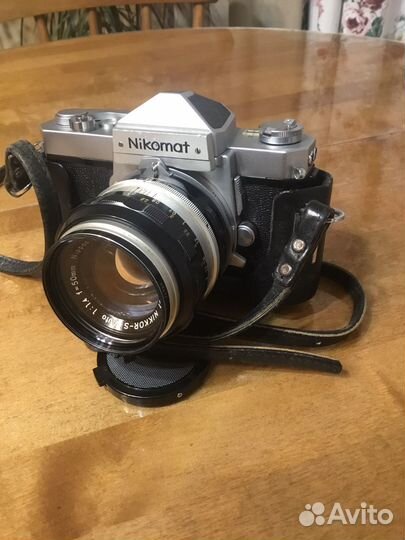 Nikon Nikomat FTN + Nikkor-S Auto 1:1,4/f50mm