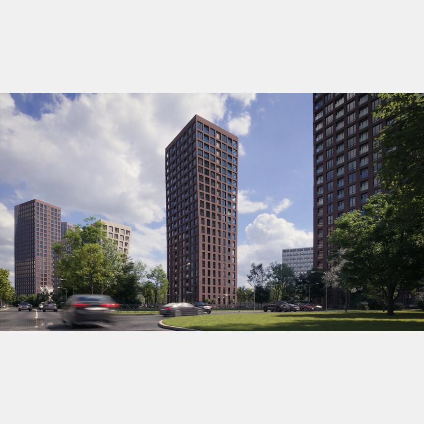 1-к. квартира, 47,7 м², 2/25 эт.