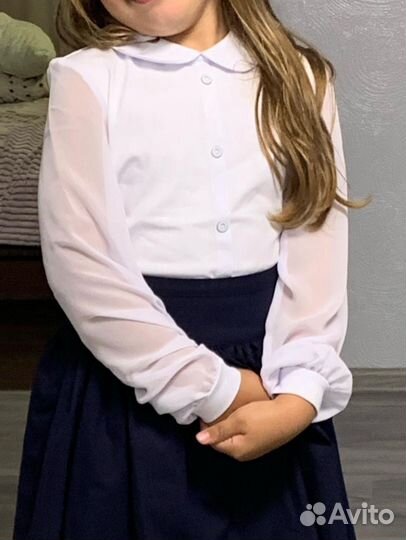 Блузка школьная