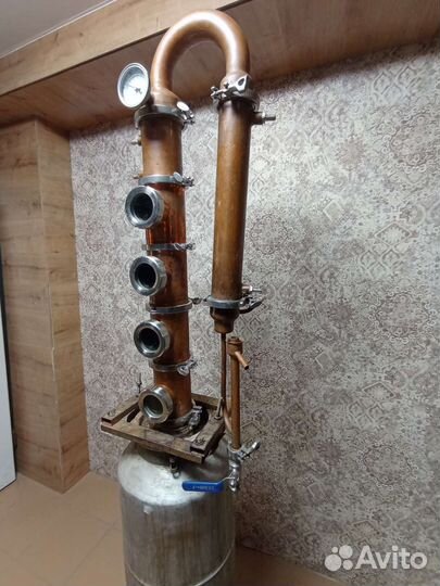 Самогонный аппарат с ректификационной колонной 4 d