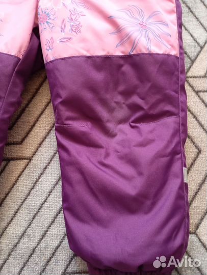 Зимний комбинезон для девочки 104