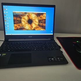 Игровой ноутбук Acer i7-9750H, RTX1650