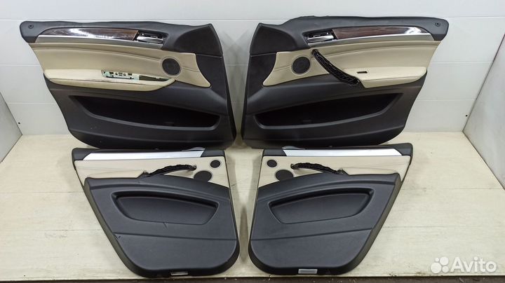 Комплект дверных карт BMW X6 E71