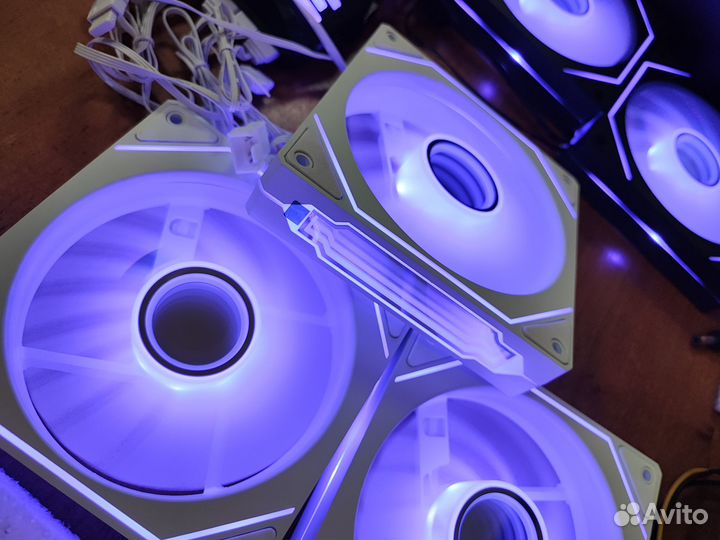 Вентилятор корпусный argb LED Опт от 10шт