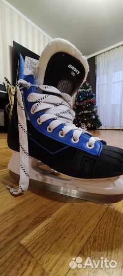 Коньки хоккейные 24,5 см