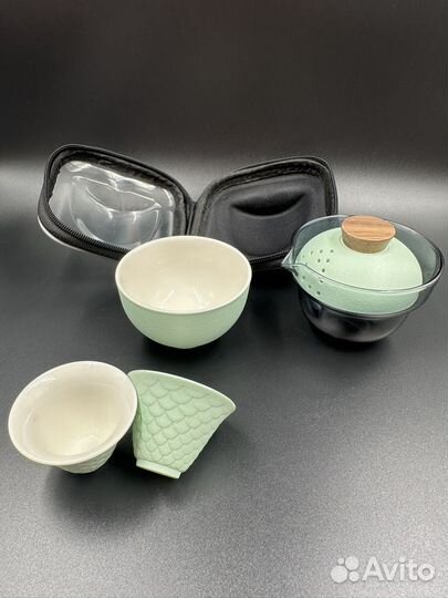 Китайский чайный набор походный в чехле