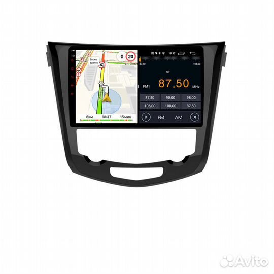 Магнитола Nissan X-Trail, Qashqai