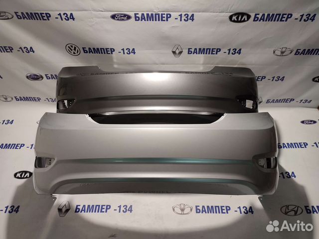 Бампер задний Hyundai Solaris 1 в цвет кузова