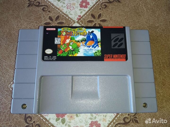 Super Mario World 2 Yoshi's Island snes