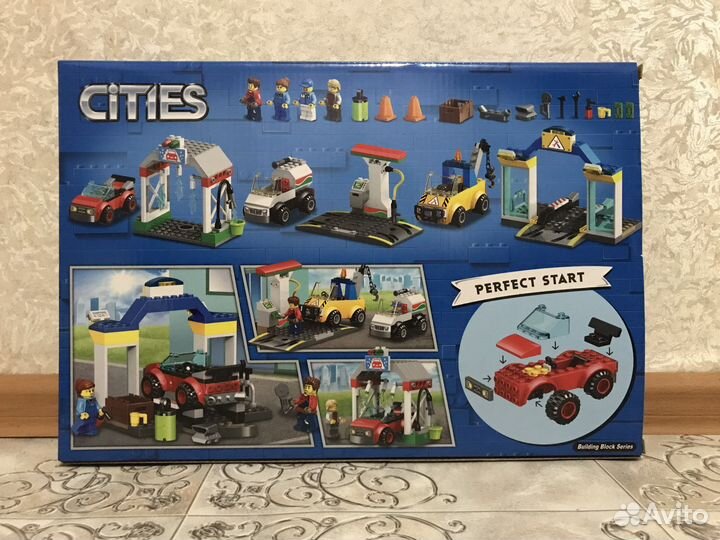 Конструктор сити Автостоянка 11391