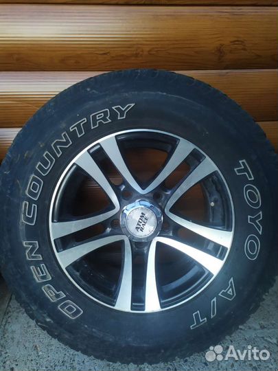 Литые диски,рез.Toyo Open Country A/T 225/70 R16