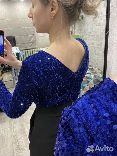 Комбинезон с пайетками