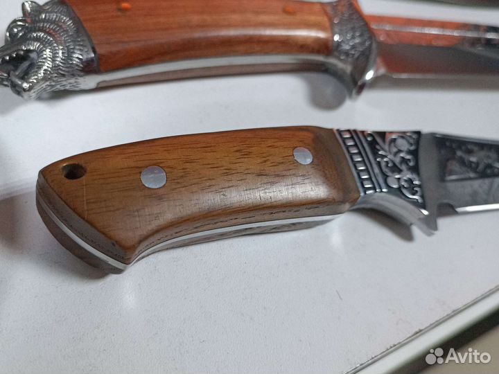 Нож охотничий акула волк охотник