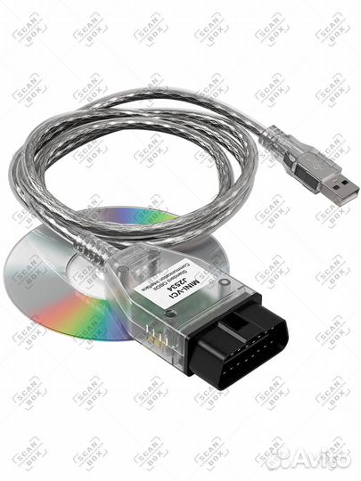 Адаптер mini VCI J2534 ftdi для Toyota, Lexus