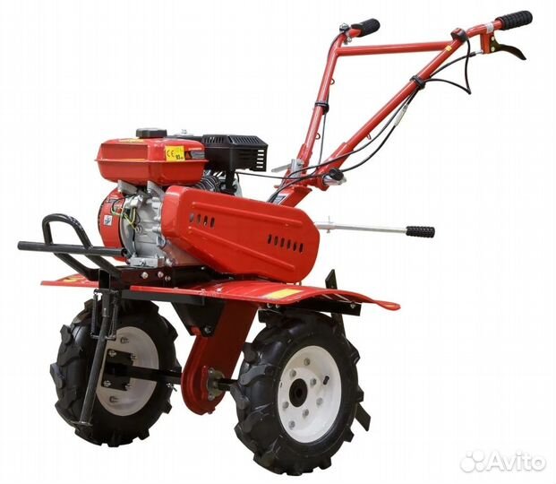 Мотоблок 7 л.с с фрезами и колесами в комплекте