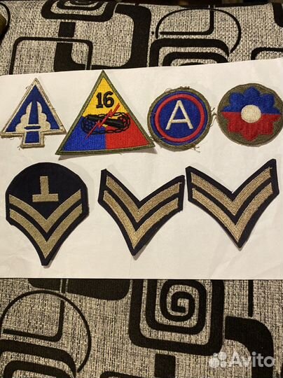 Нашивки армии США