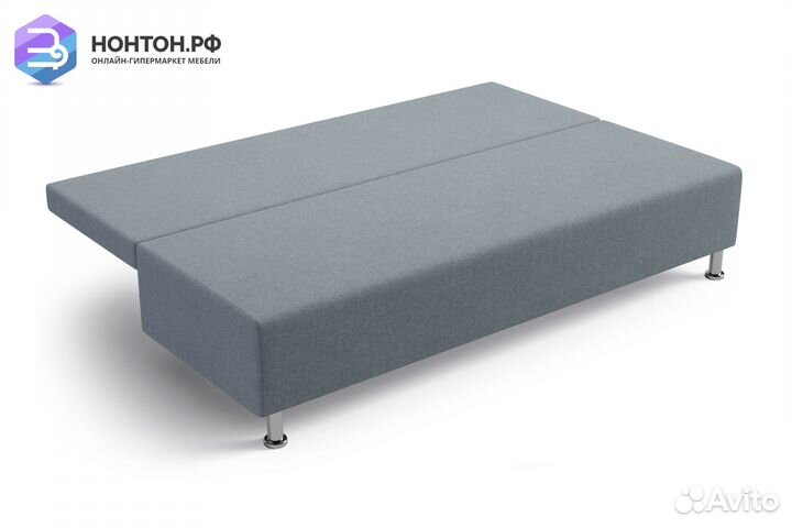 Диван еврокнижка Канна темно-серый