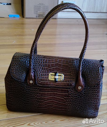 Сумка кожаная женская