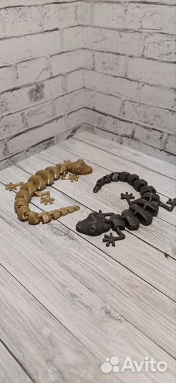 Ящерица 3D игрушка