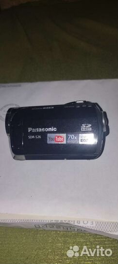 Видеокамера panasonic sdr s26
