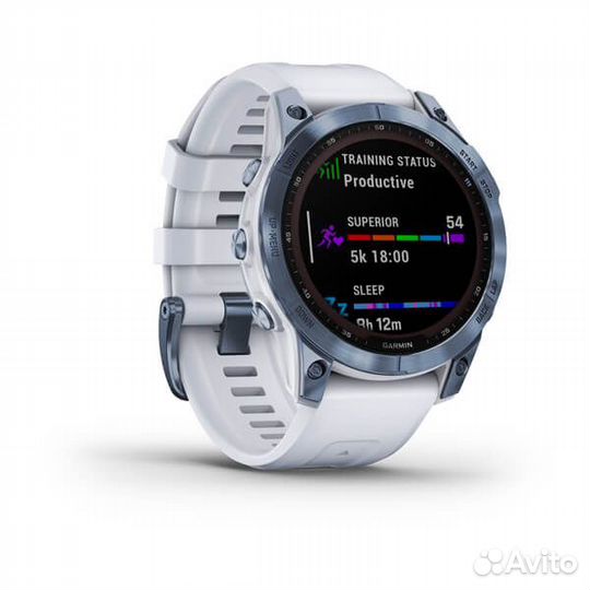 Garmin Fenix 7 Sapphire Solar Mineral Blue