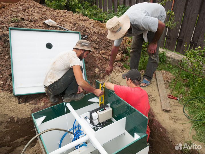 Септик эко Росток 3 энергонезависимый